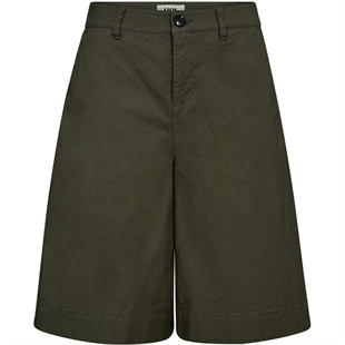 IVY Copenhagen - Katee wide shorts Olive